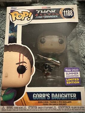 Funko Pop! Gorr's Daughter Figure - Green, Purple, Brown